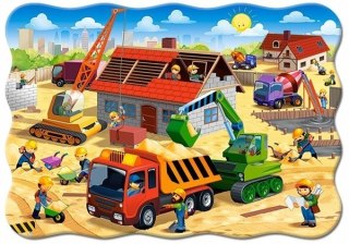 Puzzle 30 elementów Plac Budowy Castorland 4+