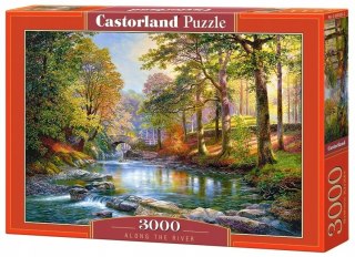 Puzzle 3000 elementów Wzdłuż rzeki Castorland