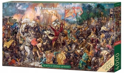 Puzzle 4000 elementów Bitwa pod Grunwaldem Jan Matejko Castorland