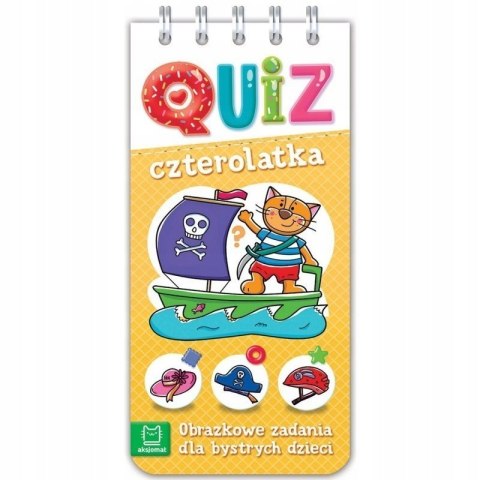 Quiz czterolatka. Obrazkowe zadania dla bystrych Aksjomat