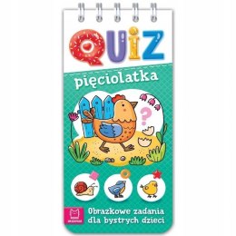 Quiz pięciolatka Obrazkowe zadania dla bystrych Aksjomat