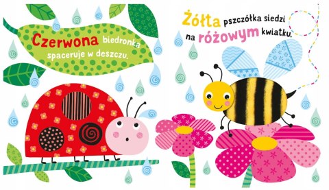 Sensoksiążka Ogród Książka Sensoryczna 10 dźwięków Sensoryka Malucha