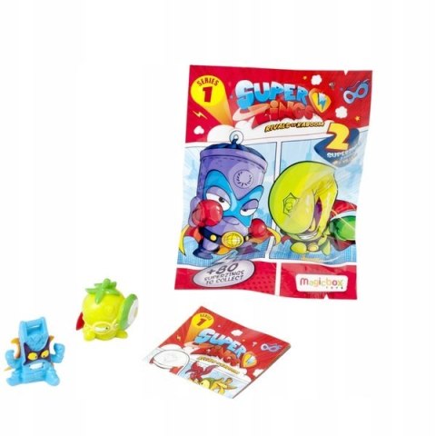 Seria 1 Super Zings 2 Figurki w Saszetce 2pak