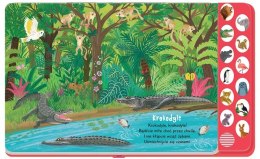 Słucham i Poznaję w Zoo Książeczka z Dźwiękami Aksjomat