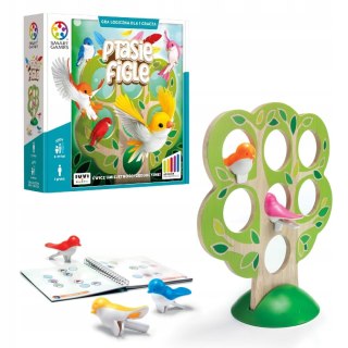 Smart Games Ptasie Figle Gra Logiczna 5+ dla najmłodszych odkrywców