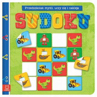 Sudoku. Przedszkolak myśli, uczy się i nakleja Aksjomat