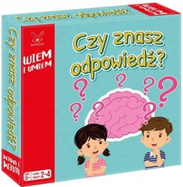 Wiem i Umiem Czy znasz odpowiedź? Kangur 8+ Quiz dla dzieci