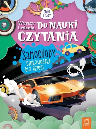 Wyrazy i zdania do nauki czytania Samochody Aksjomat