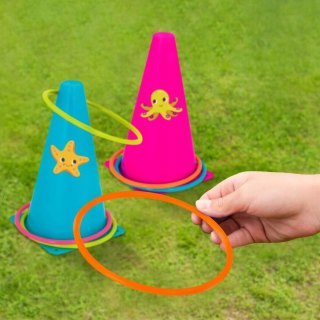 Zestaw do 2 Gier na świeżym powietrzu Obręcze i jajka b.Toys BX2188