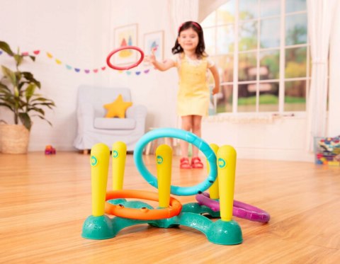 Zestaw do Gry w Rzucanie Obręczami do celu B.Toys BX1890Z