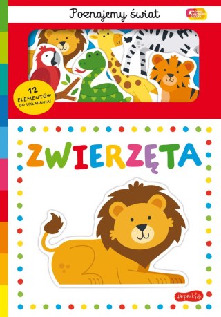 Zwierzęta Akademia Mądrego Dziecka Poznajemy świat HarperKids