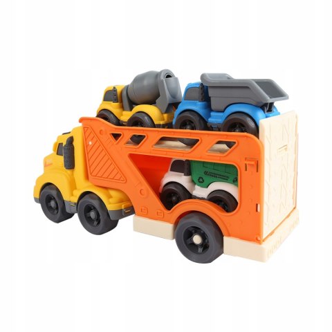 Auto Laweta z Autkami Wywrotka Śmieciarka 18m+ Ciężarówka