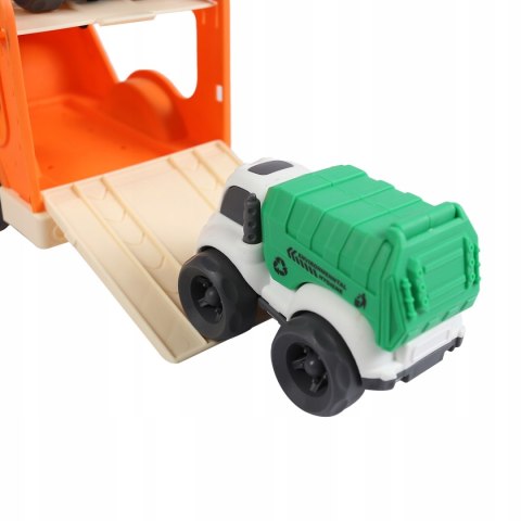 Auto Laweta z Autkami Wywrotka Śmieciarka 18m+ Ciężarówka