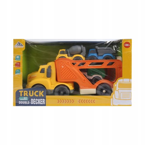 Auto Laweta z Autkami Wywrotka Śmieciarka 18m+ Ciężarówka