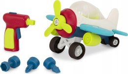 B.Toys Samolot do demontażu i skręcania z wkrętarką BX1781Z