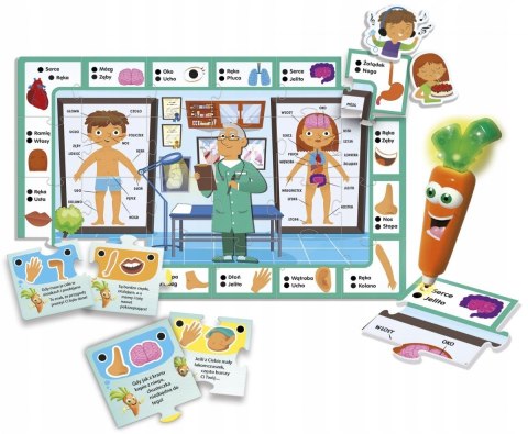 Carotina Idzie do Lekarza Odkryj Ludzkie Ciało Lisciani 3+