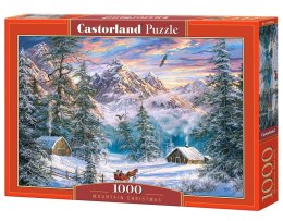 Castorland Boże Narodzenie w Górach Krajobraz Puzzle 1000 elementów 12+