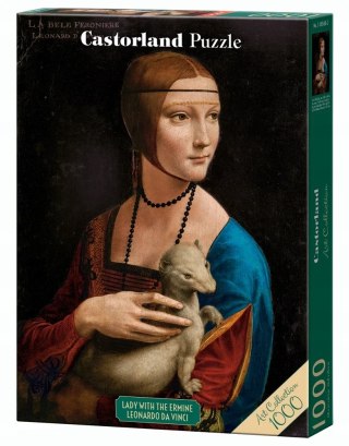 Castorland Dama z Gronostajem Leonardo da Vinci Puzzle 1000 elementów 12+