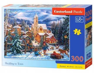 Castorland Miejska Ślizgawka Puzzle 300 elementów 8+