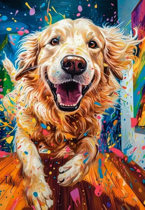 Castorland Piesek Golden Retriever Puzzle 1000 elementów 12+