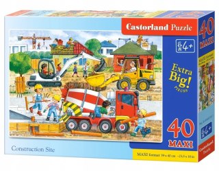 Castorland Plac Budowy Puzzle Maxi 40 elementów 4+