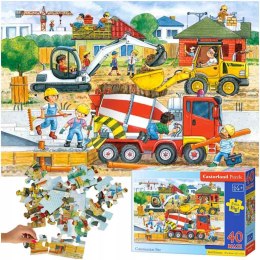 Castorland Plac Budowy Puzzle Maxi 40 elementów 4+