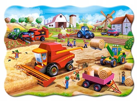 Castorland Praca na Farmie Puzzle Maxi 20 elementów 4+