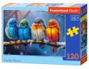 Castorland Razem Cieplej Ptaki Zima Puzzle 120 elementów 6+