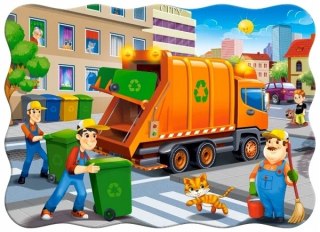 Castorland Śmieciarka Puzzle 30 elementów 4+