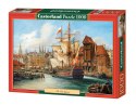 Castorland Stary Gdańsk Statek na Motławie Puzzle 1000 elementów 12+
