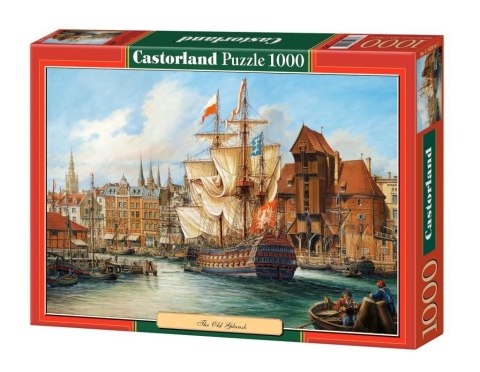 Castorland Stary Gdańsk Statek na Motławie Puzzle 1000 elementów 12+