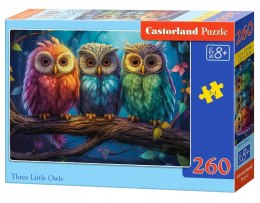 Castorland Trzy Małe Sowy Puzzle 260 elementów 8+