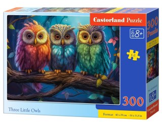 Castorland Trzy Małe Sowy Puzzle 300 elementów 8+