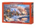 Castorland Zimowy Domek Puzzle 500 elementów 9+