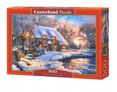 Castorland Zimowy Domek Puzzle 500 elementów 9+