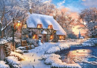 Castorland Zimowy Domek Puzzle 500 elementów 9+