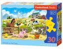 Castorland Zwierzęta na Farmie Puzzle 30 elementów 4+