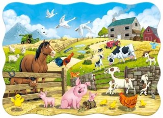 Castorland Zwierzęta na Farmie Puzzle 30 elementów 4+