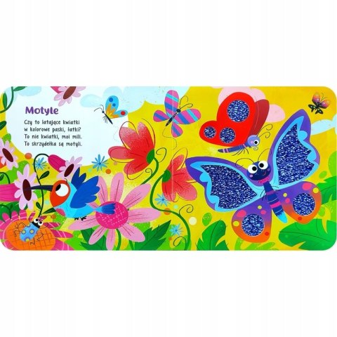 Dotknij i poczuj Zwierzęta w dżungli Książeczka Sensoryczna Aksjomat