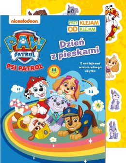 Dzień z pieskami Psi Patrol Przyklejam Odklejam Naklejki