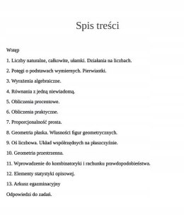 Egzamin ósmoklasisty Matematyka. Przygotowanie i ćwiczenia Anna Salak
