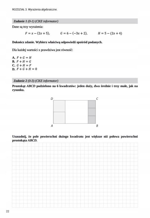 Egzamin ósmoklasisty Matematyka. Przygotowanie i ćwiczenia Anna Salak