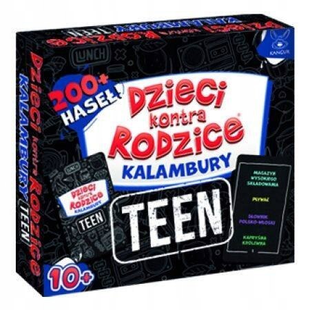 Gra planszowa Kangur Dzieci kontra Rodzice Teen Kalambury 10+
