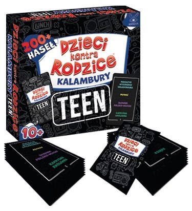 Gra planszowa Kangur Dzieci kontra Rodzice Teen Kalambury 10+