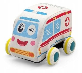 Karetka Ambulans Miękkie Autko z Napędem Smily Play