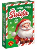 Karty Piotruś Pamięć Wersja Świąteczna Alexander Gra Karciana Mikołaj