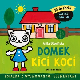 Kicia Kocia Domek Kici Koci Książka Ruchome Elementy Głowińska
