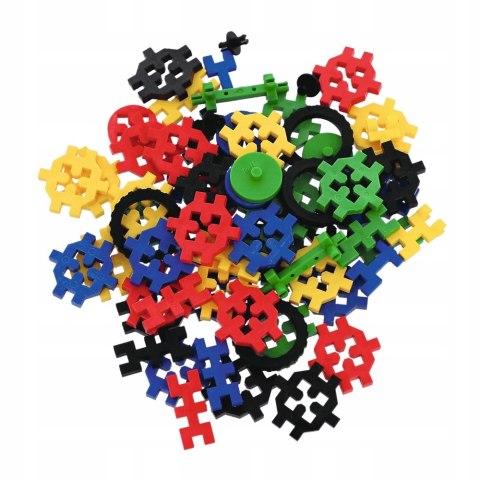 Klocki Konstrukcyjne Connect Basic Chłopiec 70 elementów Trefl Wafle Mini