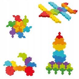 Klocki Małych Geniuszy Puzzle 80 elementów Askato