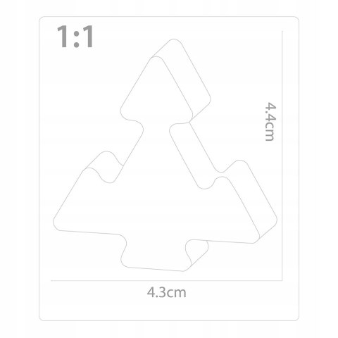 Klocki Małych Geniuszy Puzzle 80 elementów Askato